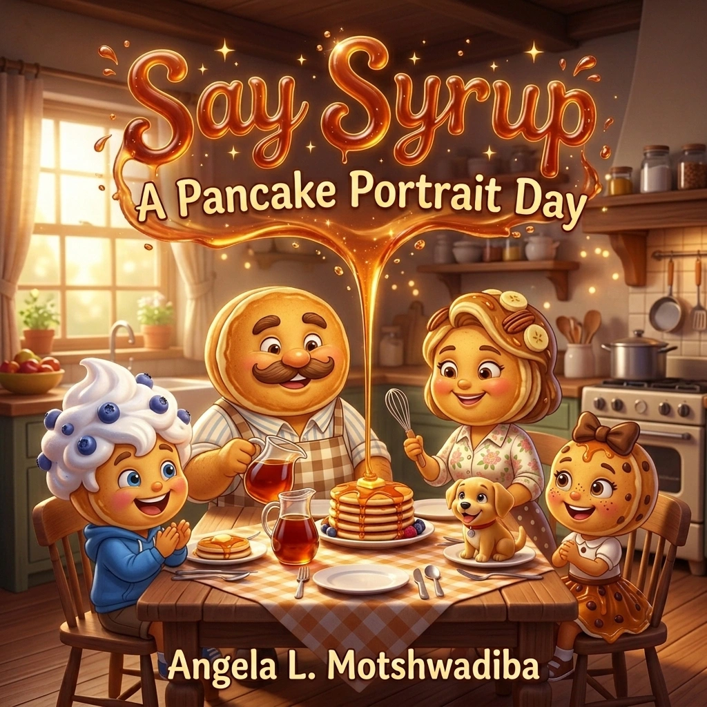 Say Syrup! A Pancake Portrait Day book cover