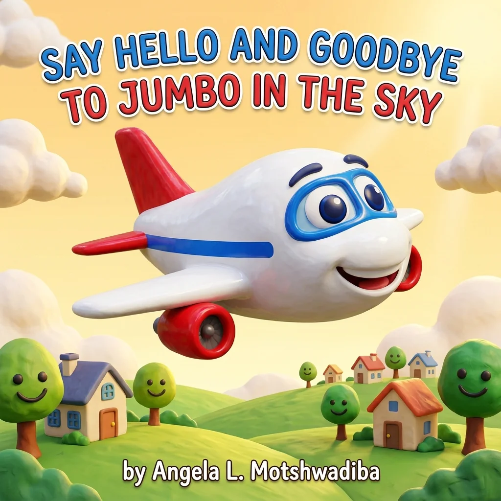 Say Hello and Goodbye to Jumbo in the Sky book cover