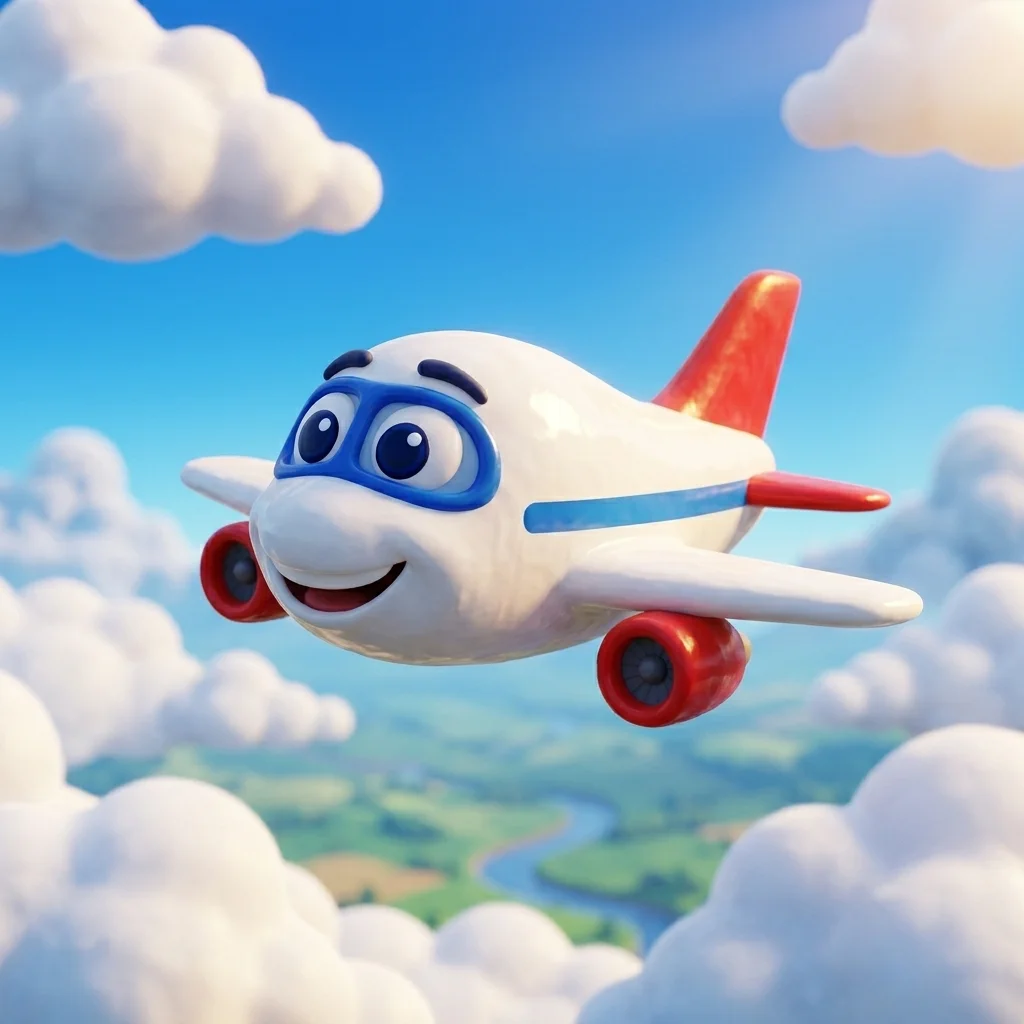 Jumbo flying high
