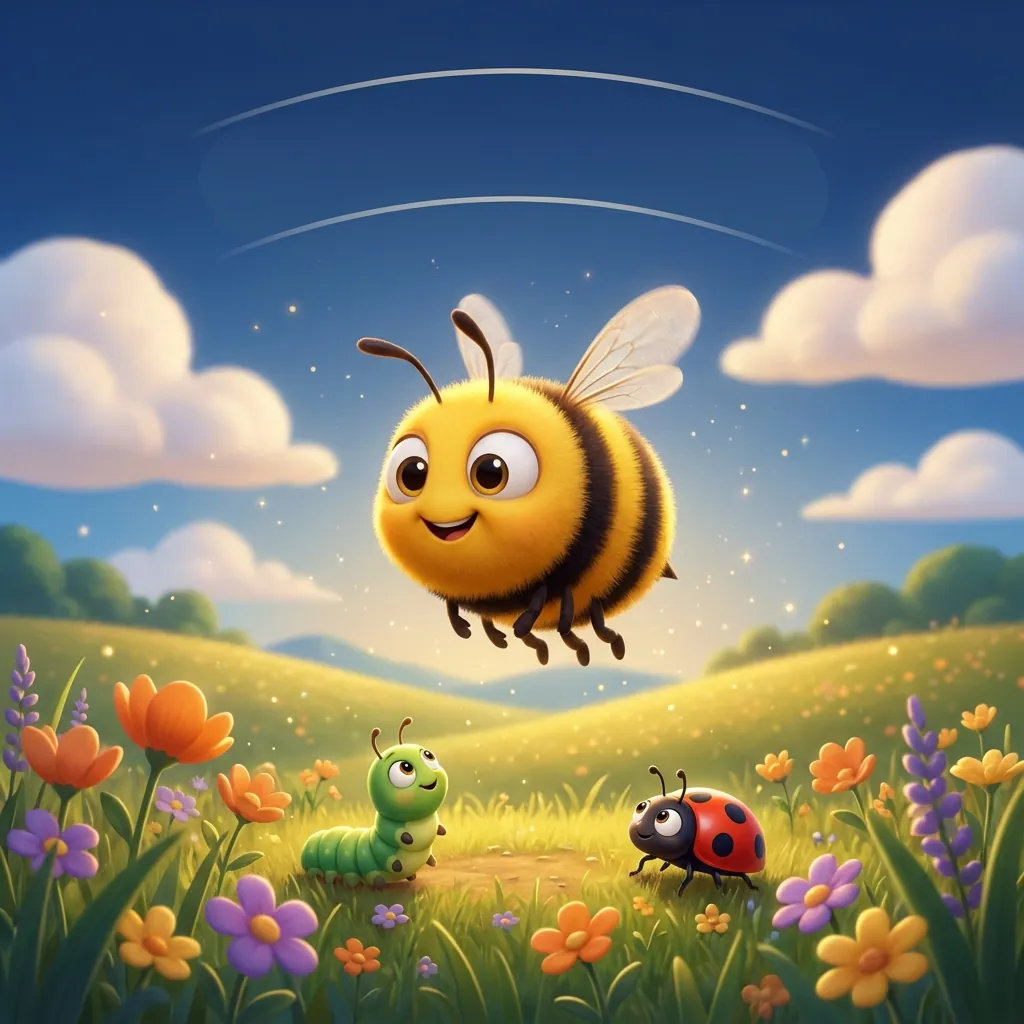 The Buzz About Bee - A Rhyming Picture Book