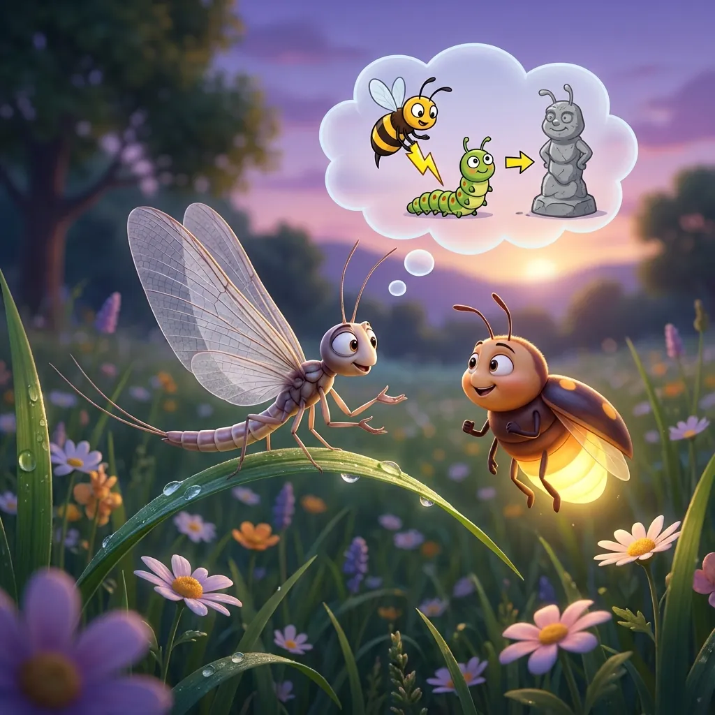 Mayfly telling Firefly