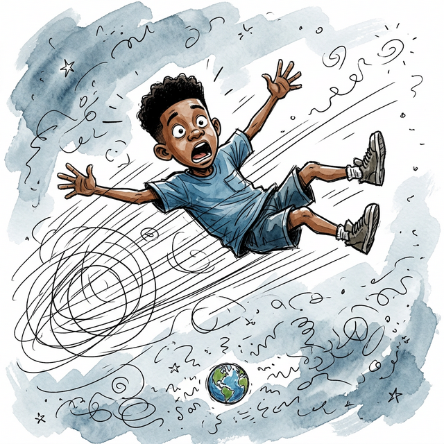 Imagination zooming out fast